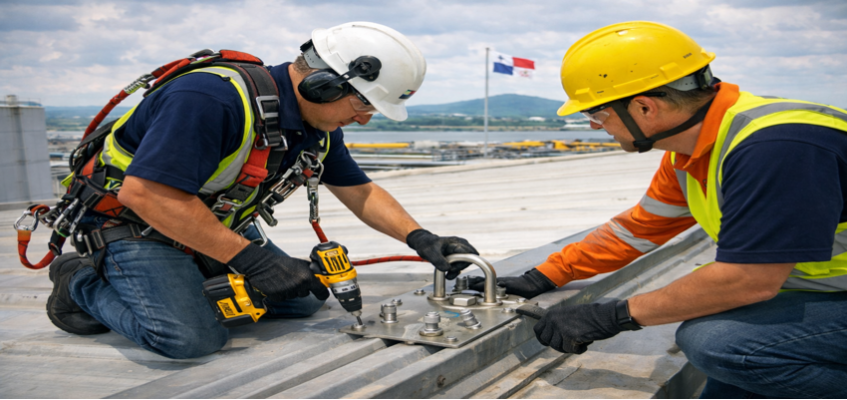 Instalación de Puntos de Anclaje en Panamá