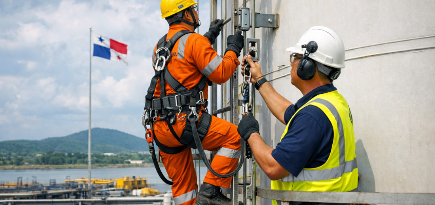 Líneas de vida para escaleras fijas 