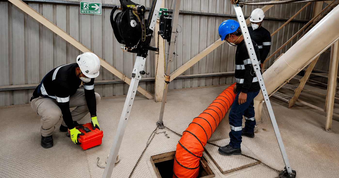 Asesoría Técnica para Trabajos en Espacios Confinados en Tolvas Industriales