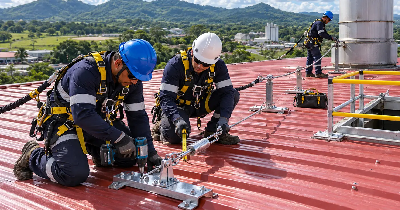 Cuadrilla para Trabajos de Difícil Acceso en Panamá