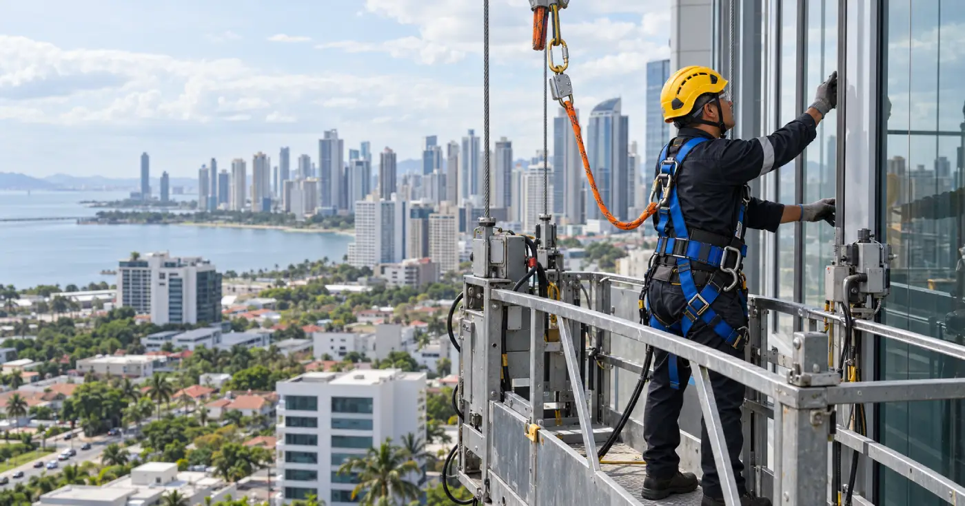 Equipo de Protección para Trabajar en Guindolas en Panamá