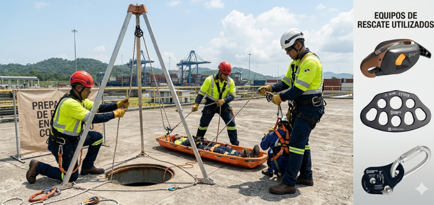 Equipos de Rescate en Panamá