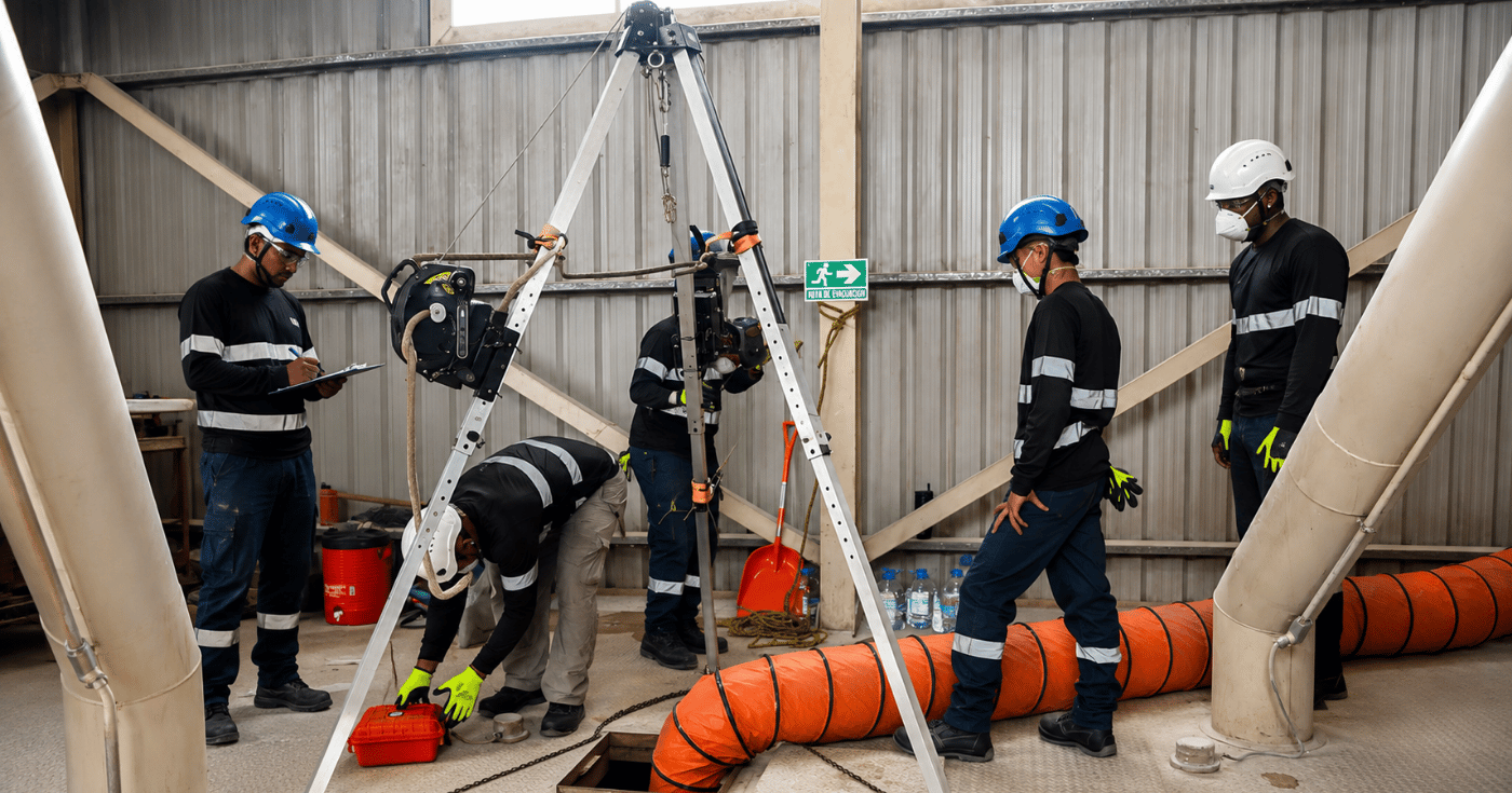 Importancia de la Rotación del Personal en Tareas de Espacios Confinados