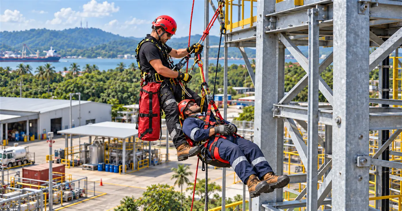 Kit de Rescate de Persona Suspendida en Panamá