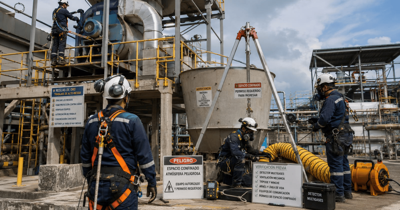 Mantenimiento Industrial de Alto Riesgo en Panamá