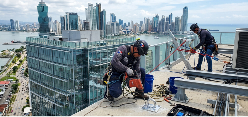  Puntos de Anclaje para Limpieza de Fachada 