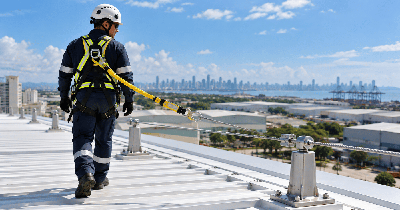 Qué es una Línea de Vida y Cuándo Debe Utilizarse en Panamá