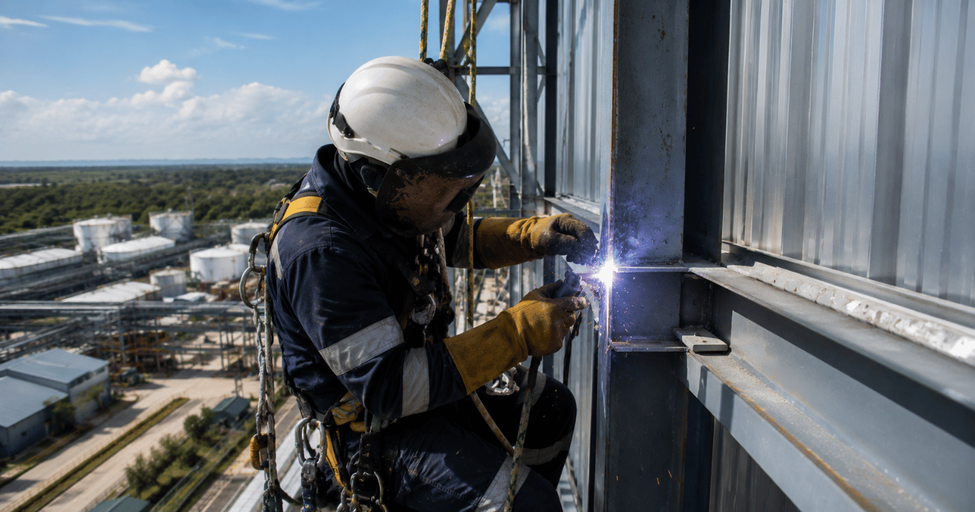 Trabajos de Soldadura Industrial en Zonas de Difícil Acceso en Panamá
