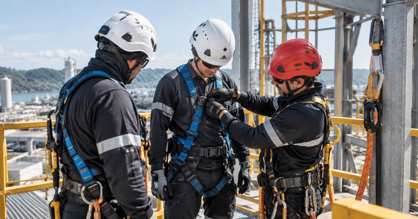 Uso Correcto de Equipo de Protección (EPP) para Trabajos en Altura